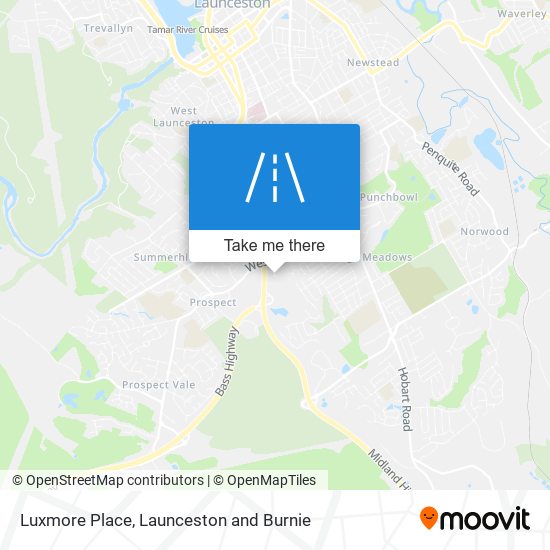 Luxmore Place map