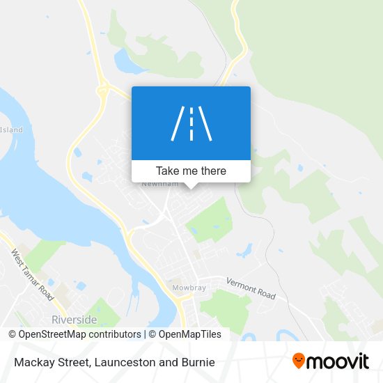 Mackay Street map