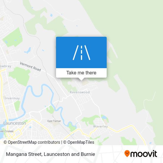 Mangana Street map