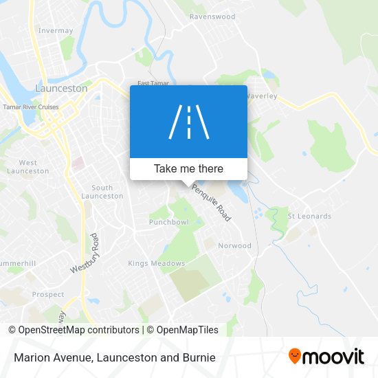 Marion Avenue map