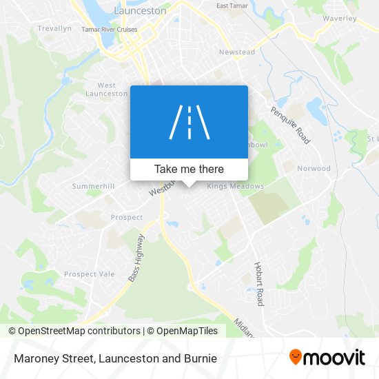 Maroney Street map