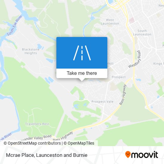 Mcrae Place map