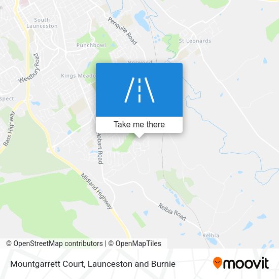 Mountgarrett Court map