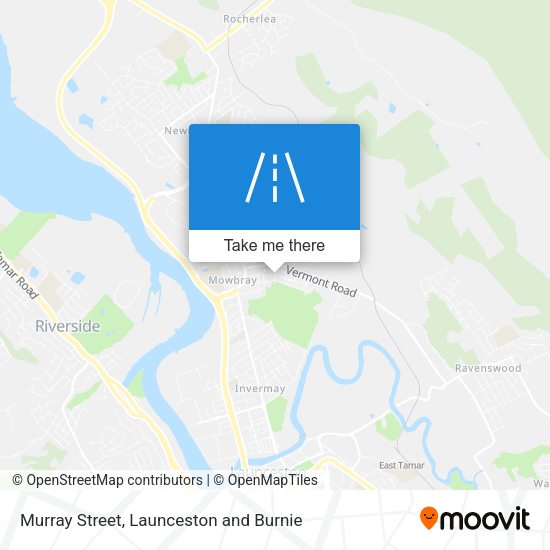 Murray Street map