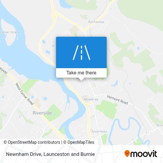 Newnham Drive map