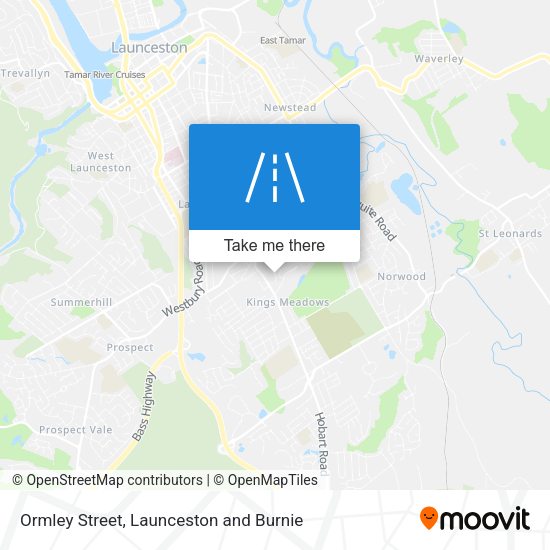 Ormley Street map