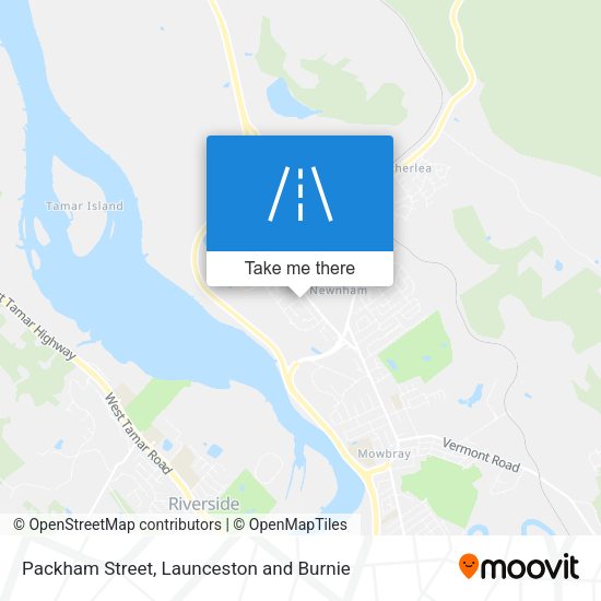 Packham Street map