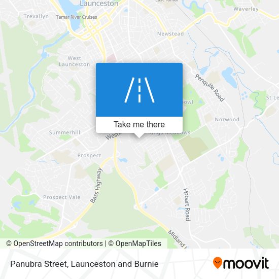 Panubra Street map