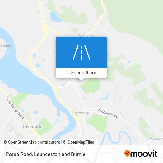 Parua Road map