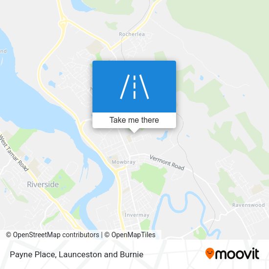 Payne Place map