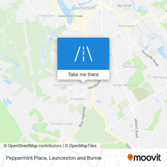 Peppermint Place map