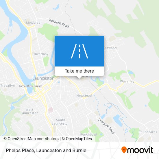 Phelps Place map
