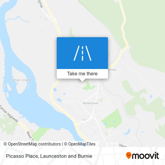 Picasso Place map