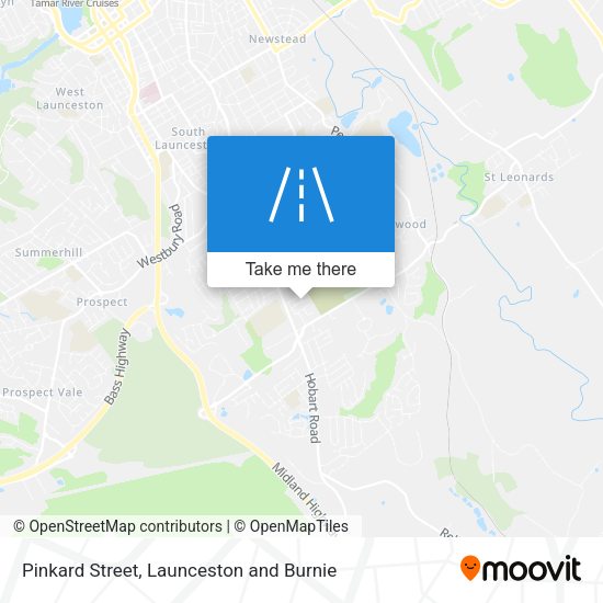 Pinkard Street map