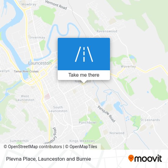 Plevna Place map