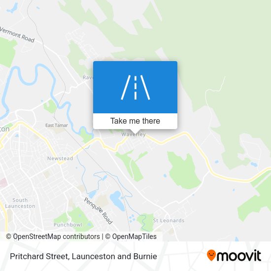 Pritchard Street map