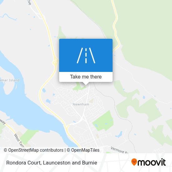 Rondora Court map