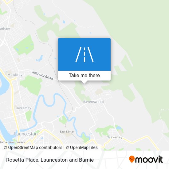 Rosetta Place map