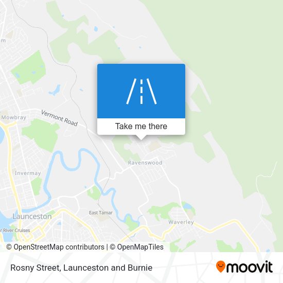 Rosny Street map