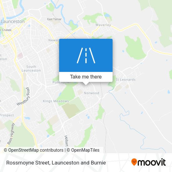 Rossmoyne Street map