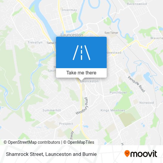 Shamrock Street map