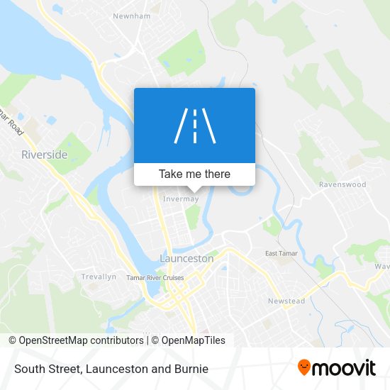 South Street map
