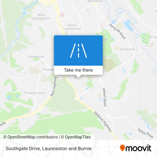 Southgate Drive map