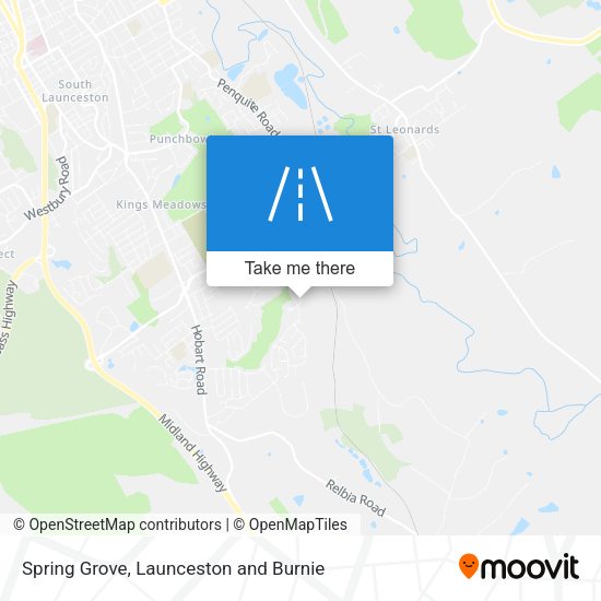Spring Grove map