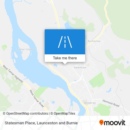 Statesman Place map