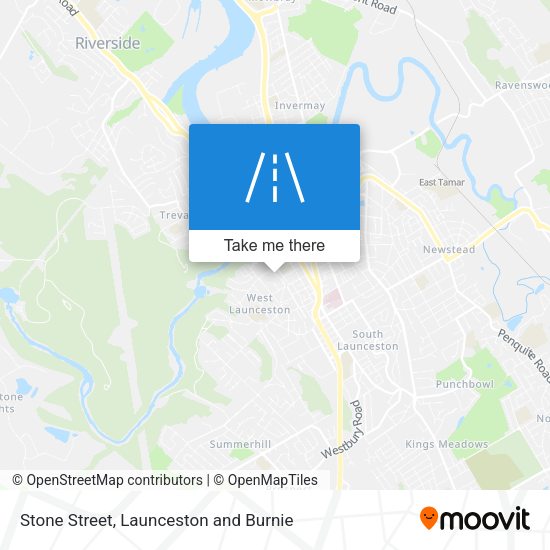 Stone Street map