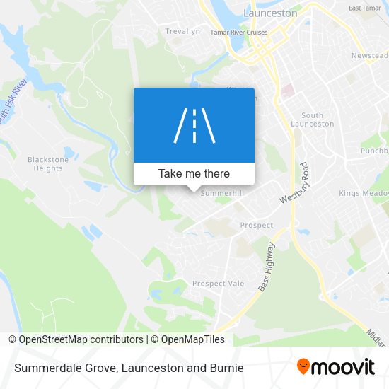 Summerdale Grove map