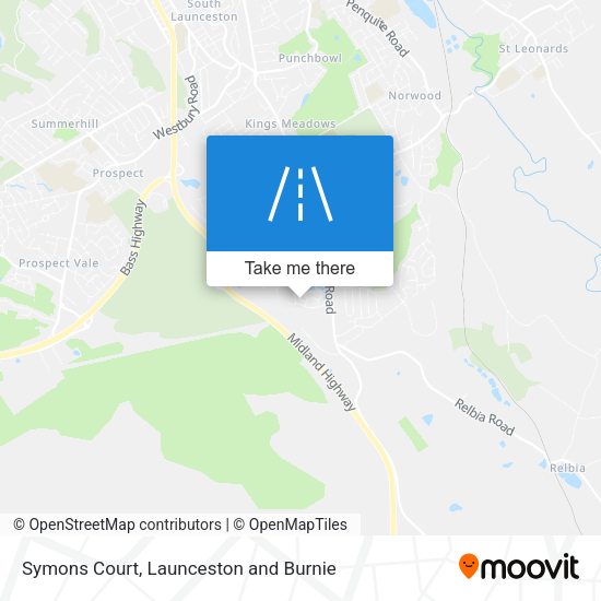 Symons Court map