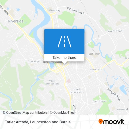 Tatler Arcade map