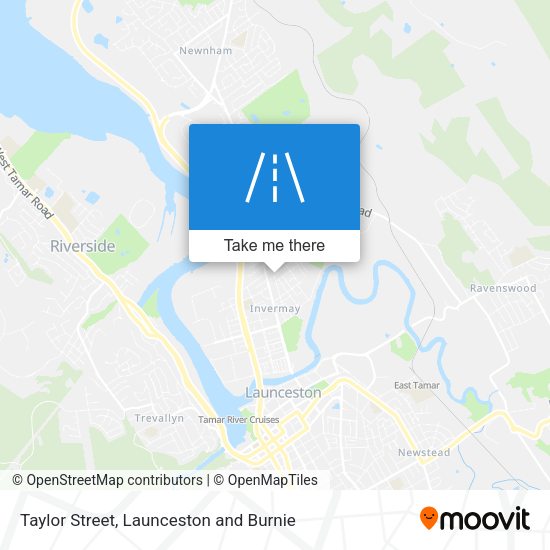 Taylor Street map