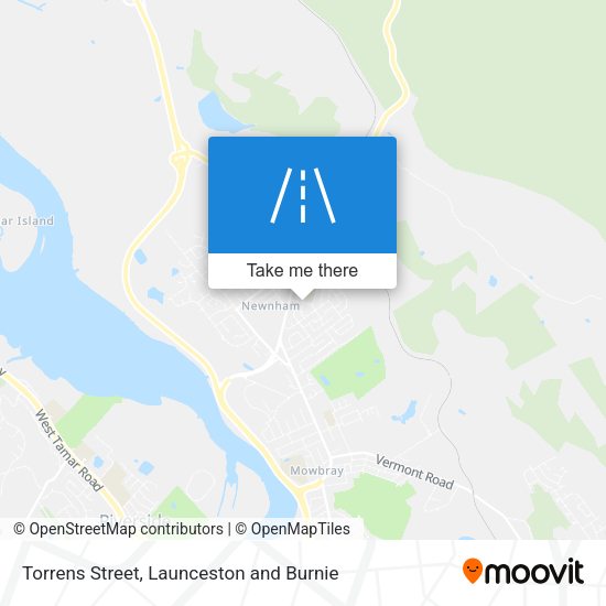 Torrens Street map