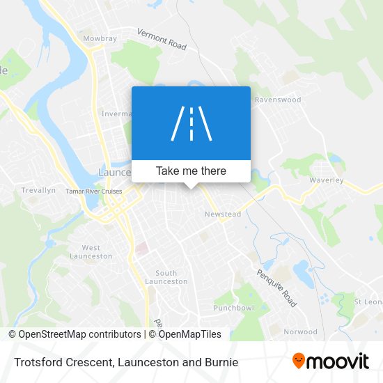 Trotsford Crescent map