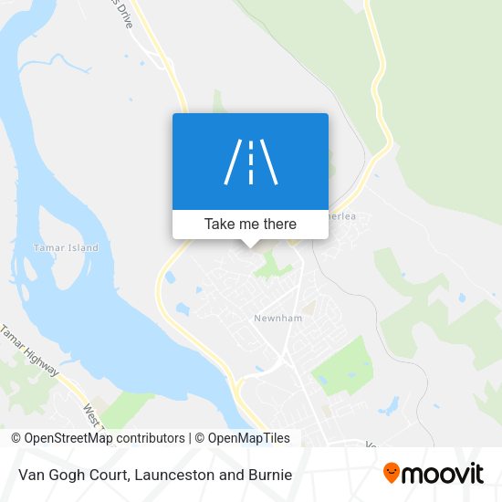 Van Gogh Court map