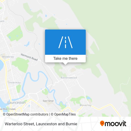 Warterloo Street map