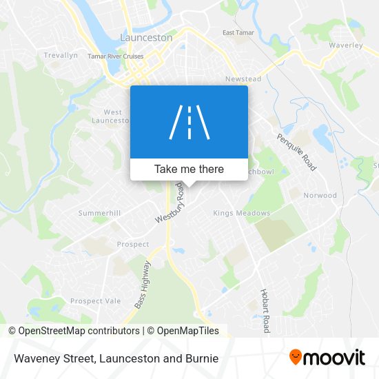 Waveney Street map
