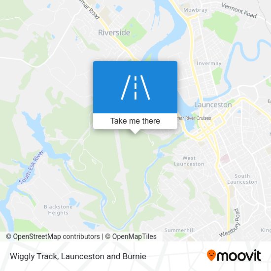 Wiggly Track map