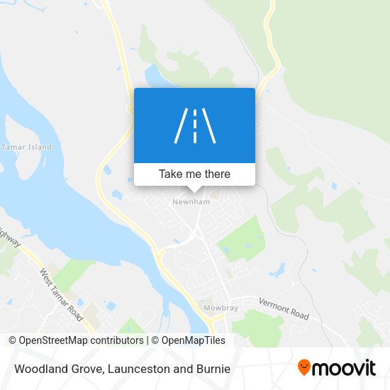 Woodland Grove map