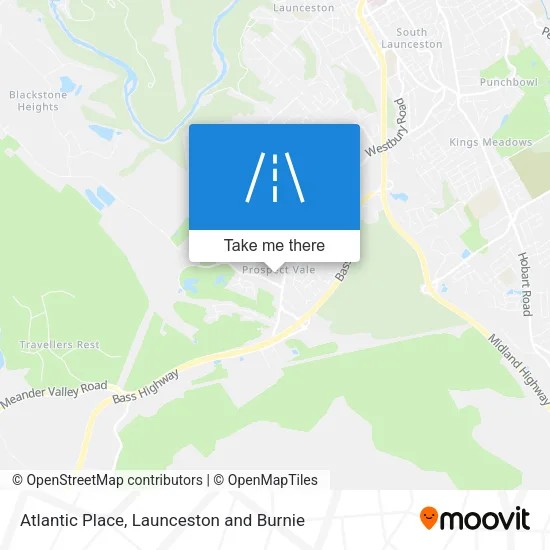 Atlantic Place map