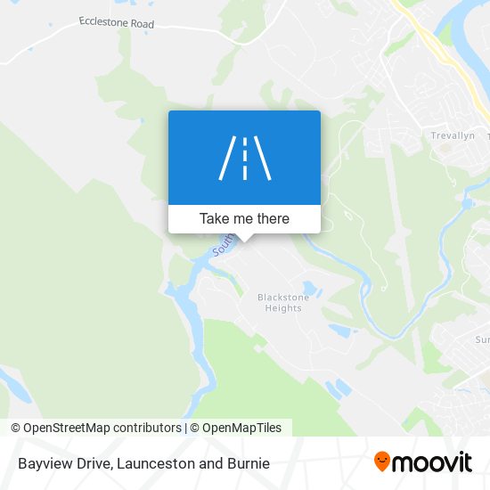 Bayview Drive map