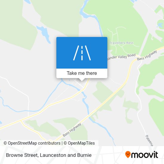 Browne Street map