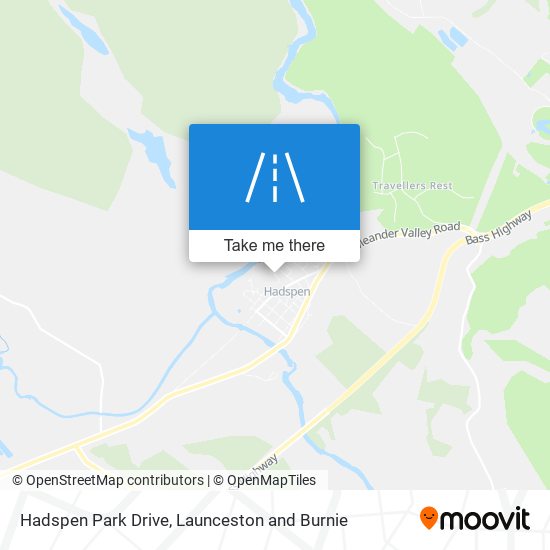 Hadspen Park Drive map