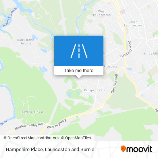Hampshire Place map