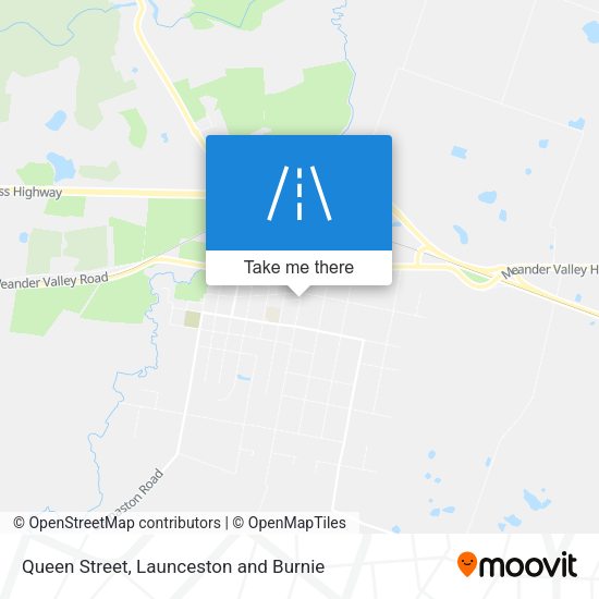 Queen Street map