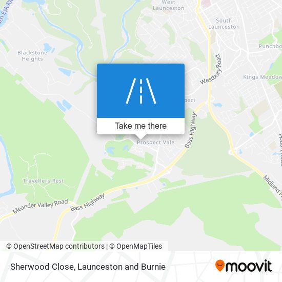 Sherwood Close map