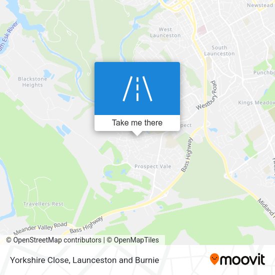 Yorkshire Close map