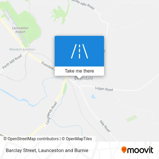 Barclay Street map